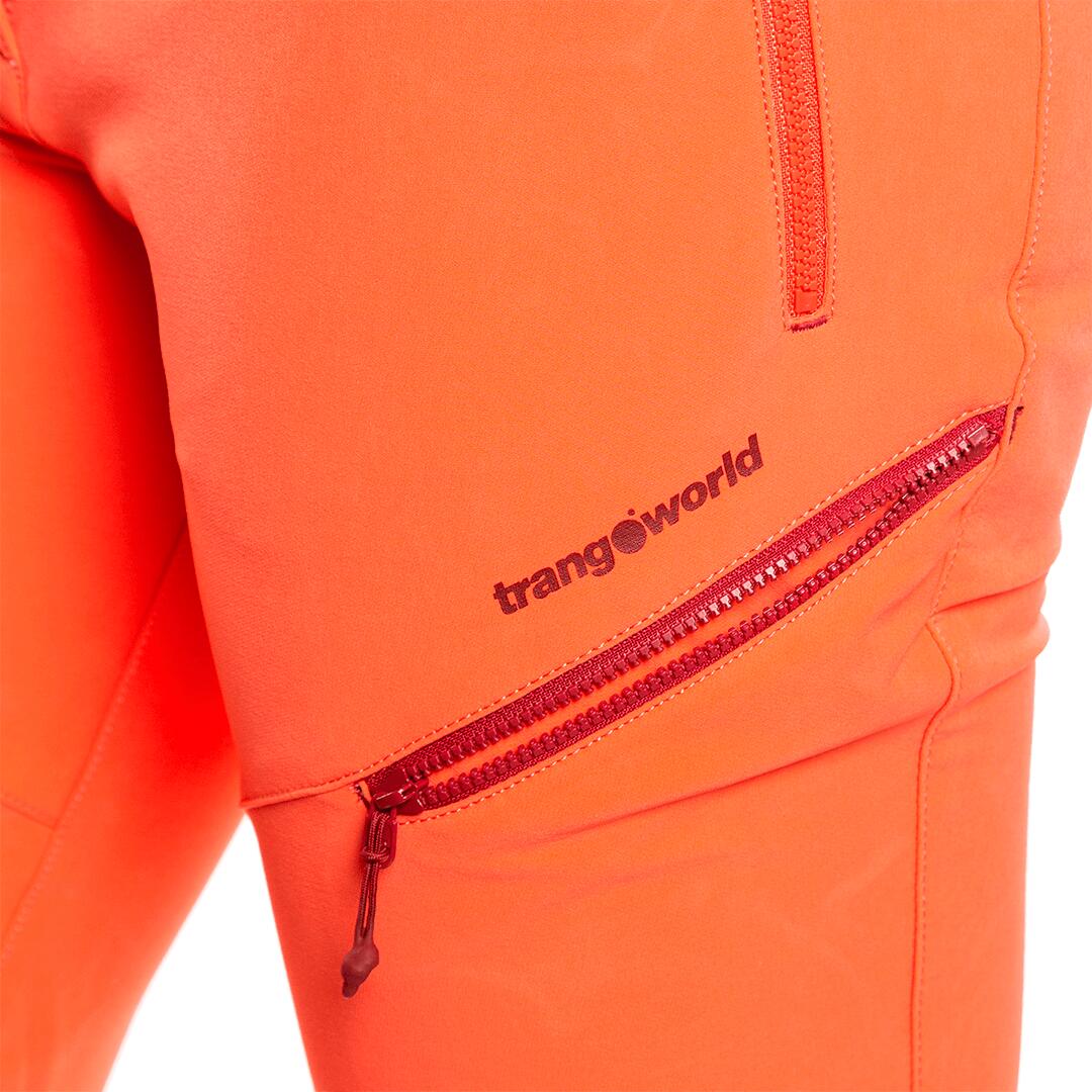 Pantalón para Mujer Trangoworld Noguera vd Rojo/Negro/Negro 5/7