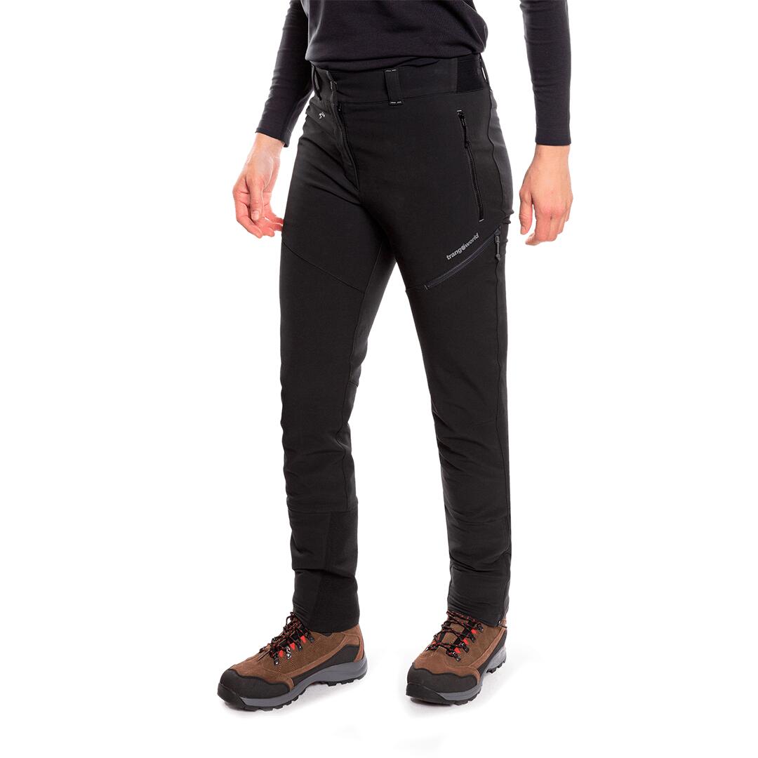 Pantalón para Mujer Trangoworld Noguera vd Negro/Negro 3/7