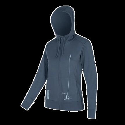 Sudadera con cremallera para Mujer Trangoworld Arnot Azul