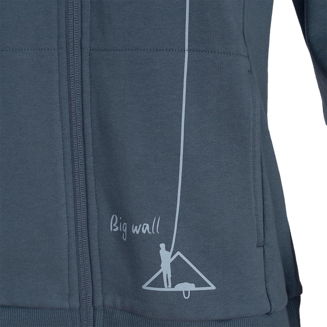 Sudadera con cremallera para Mujer Trangoworld Arnot Azul 2/7
