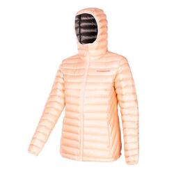 Chaqueta plumas para Mujer Trangoworld Biasca Rosa/Gris