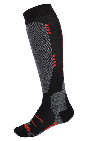 Skarpety narciarskie Blizzard Wool Sport Ski Merino black/red