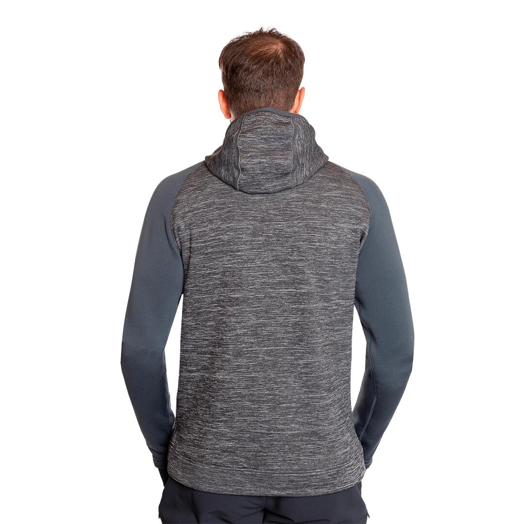 Forro polar para Hombre Trangoworld Rondas vd Negro/Gris/Gris 4/7