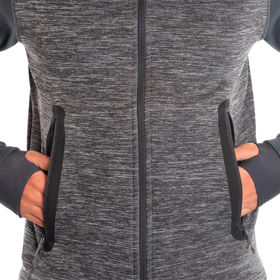 Forro polar para Hombre Trangoworld Rondas vd Negro/Gris/Gris 6/7