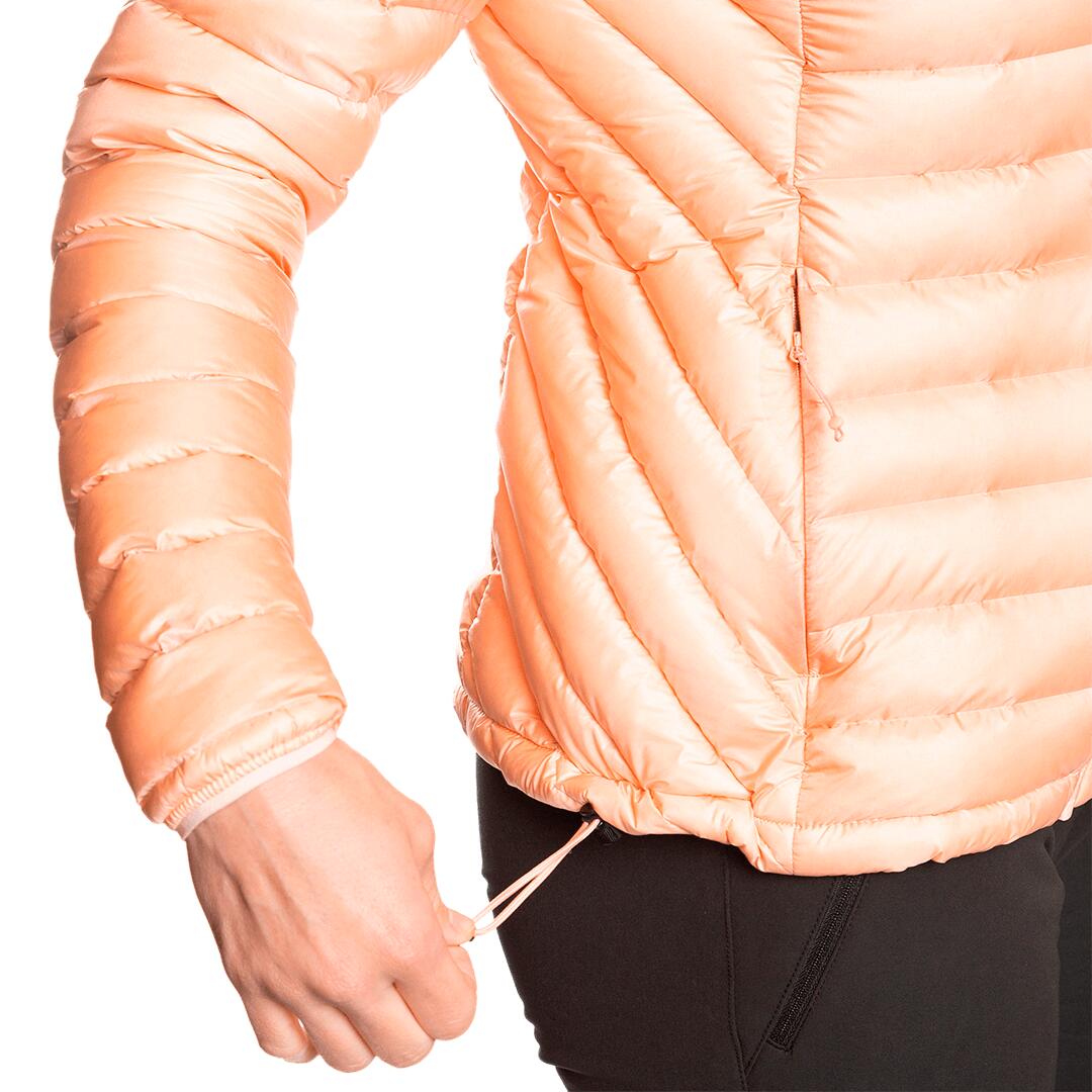 Plumífero para Mujer Trangoworld Biasca Rosa/Gris 180g 600cuin 6/7
