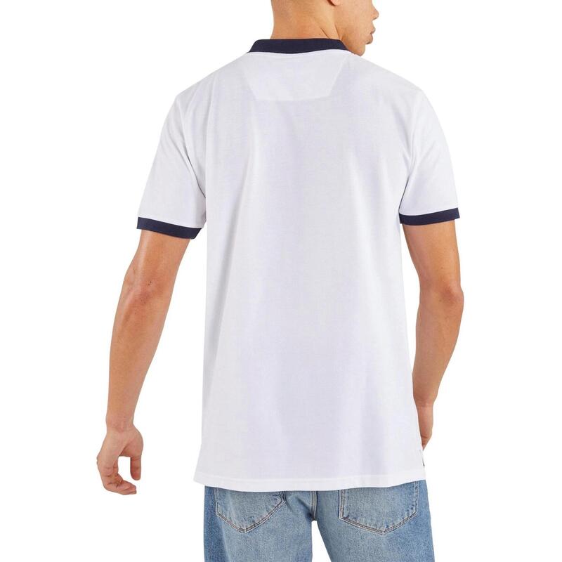 Banks Polo Shirt férfi galléros póló - fehér