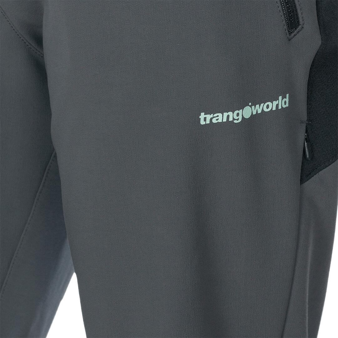 Pantalón para Mujer Trangoworld Uhsi extreme kb Negro/Negro 2/7