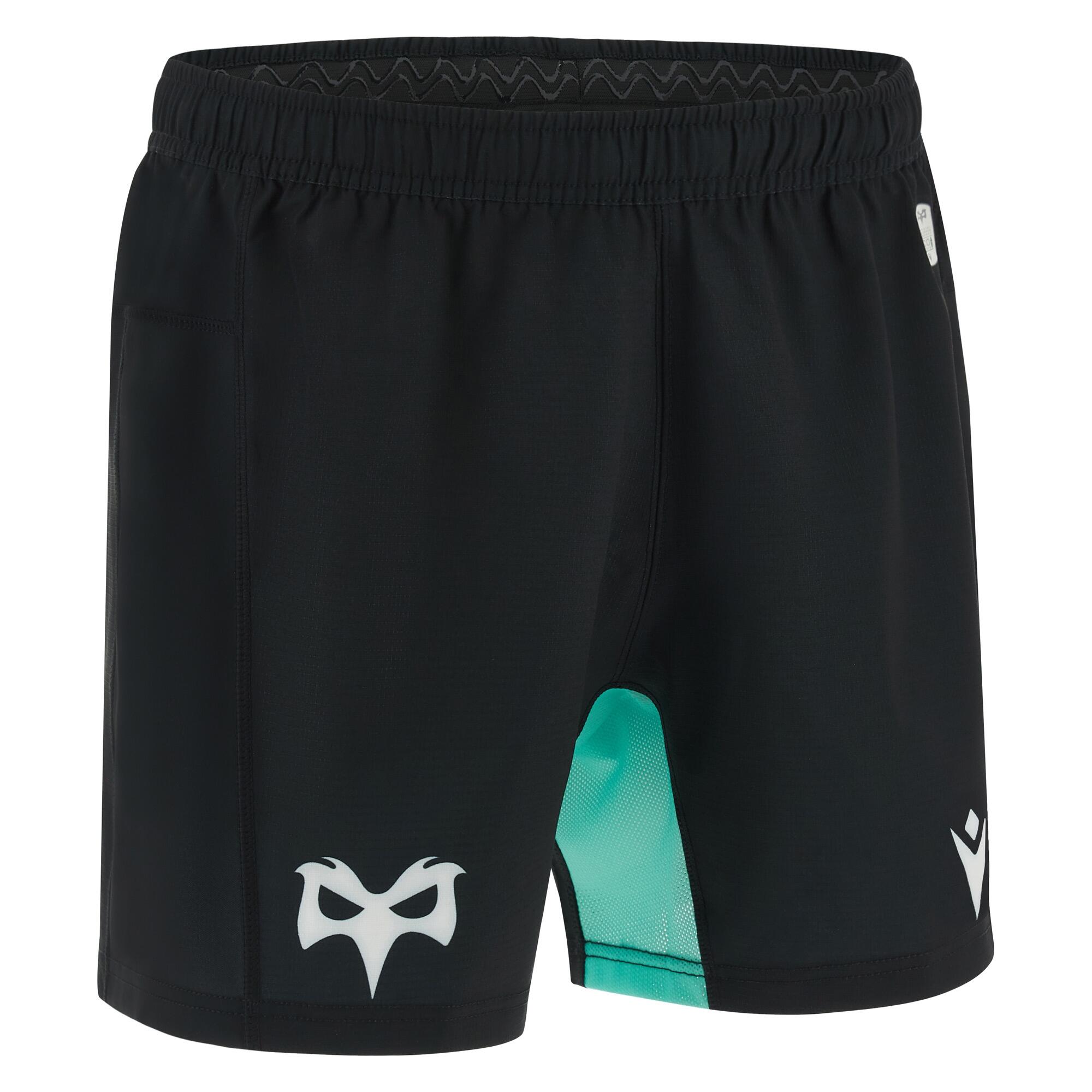Macron Ospreys 23/24 Mens Home Rugby Shorts 1/5