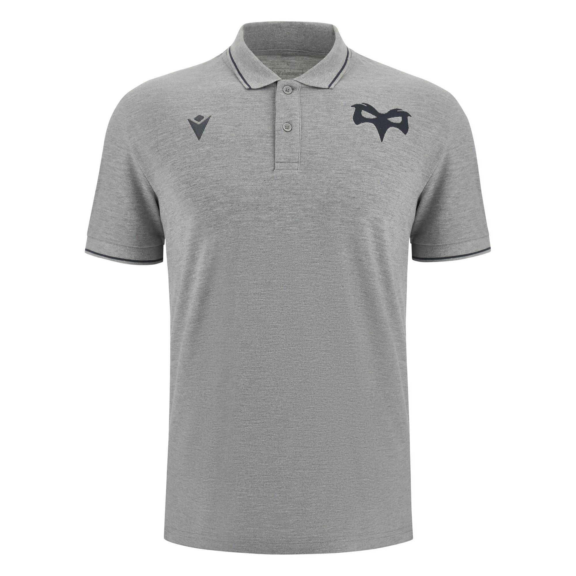 Macron Ospreys 23/24 Mens Leisure Polo 1/4