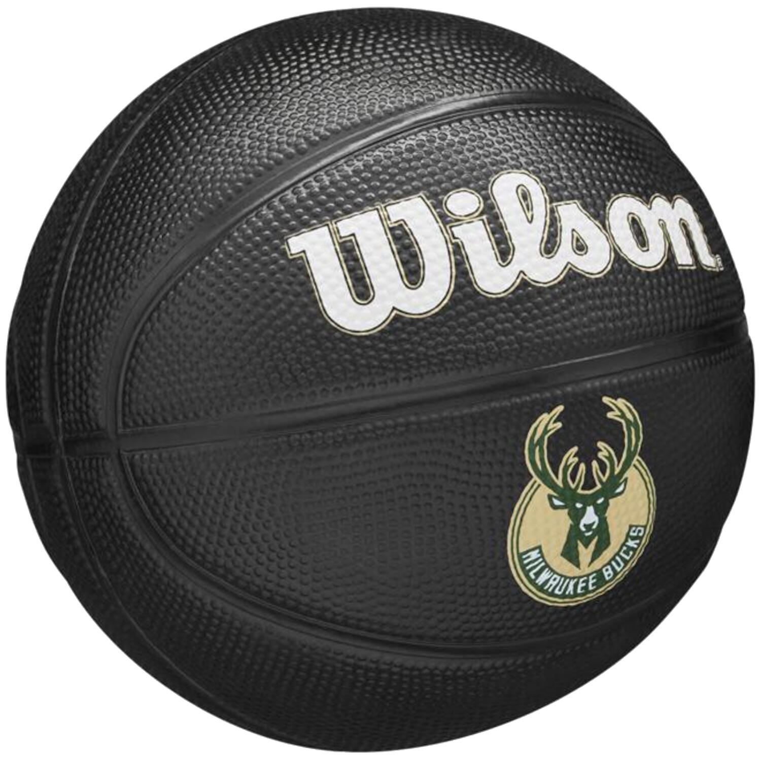 Mini piłka do koszykówki Milwaukee Bucks NBA Team Tribute 2/4