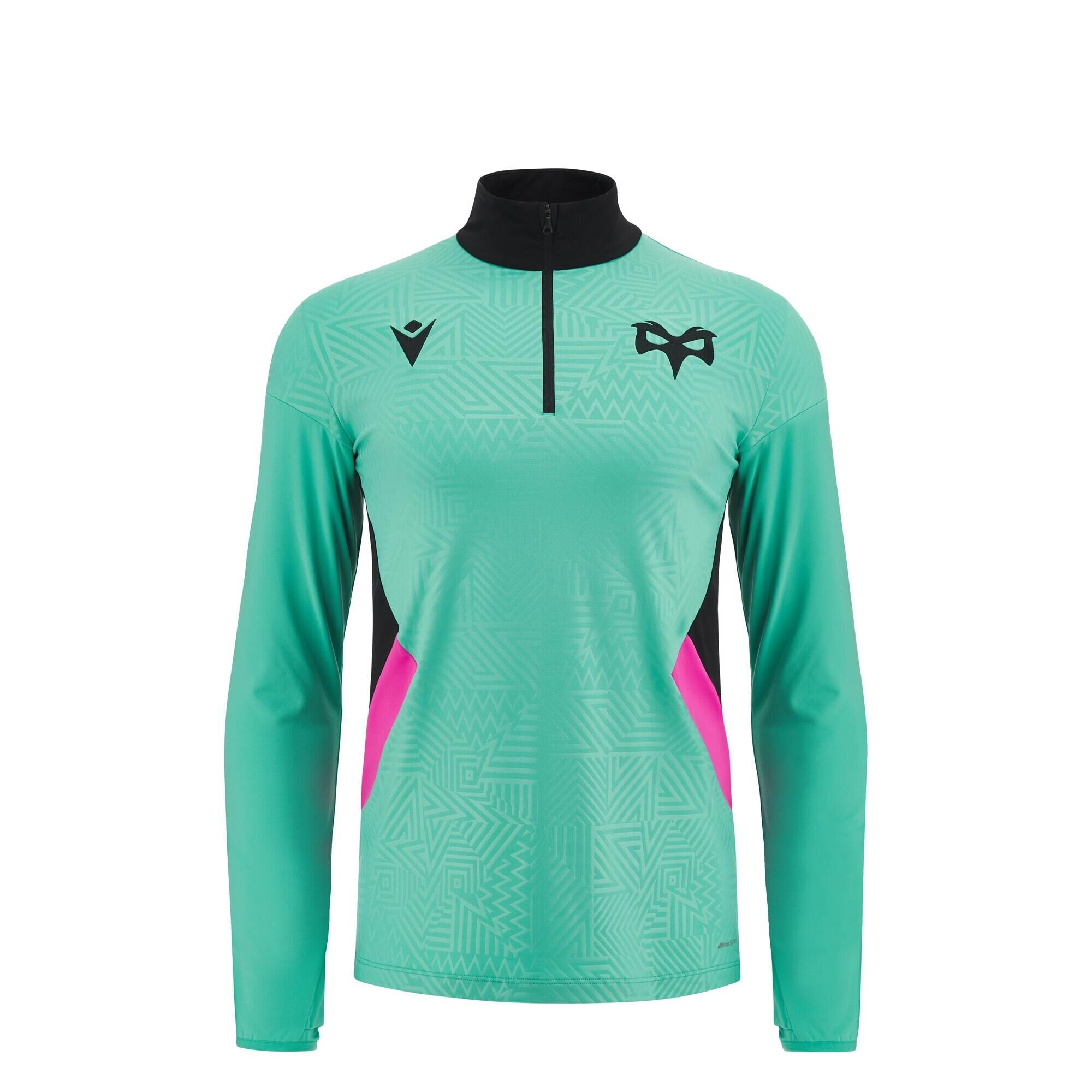 MACRON Macron Ospreys 23/24 Kids Training Poly Zip Top