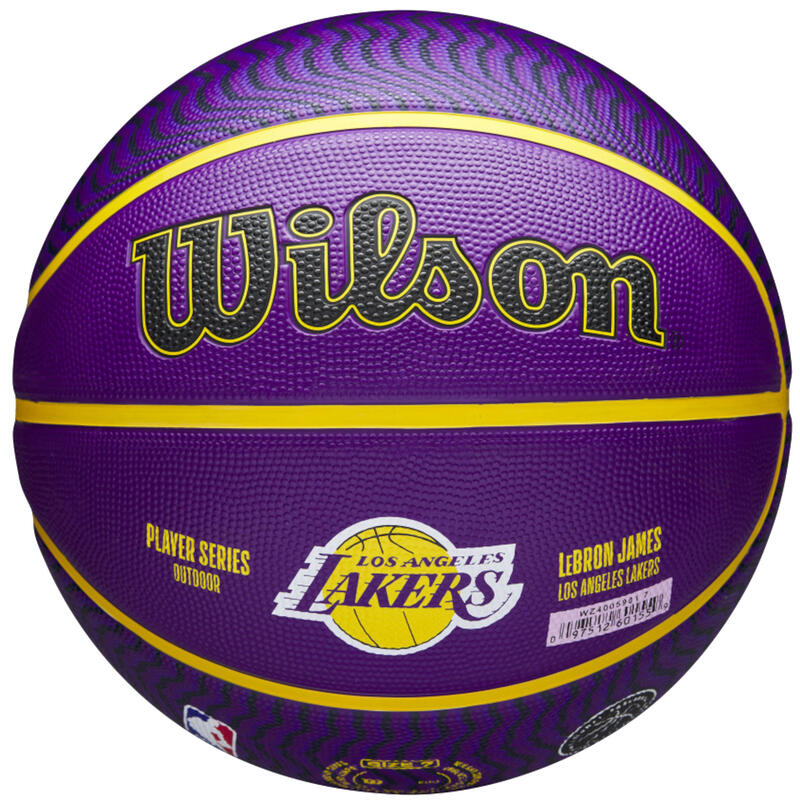 Kosárlabda Wilson NBA Player Icon LeBron James Outdoor Ball, 7-es méret