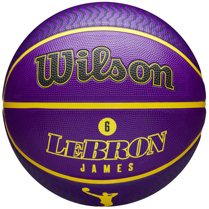 Kosárlabda Wilson NBA Player Icon LeBron James Outdoor Ball, 7-es méret