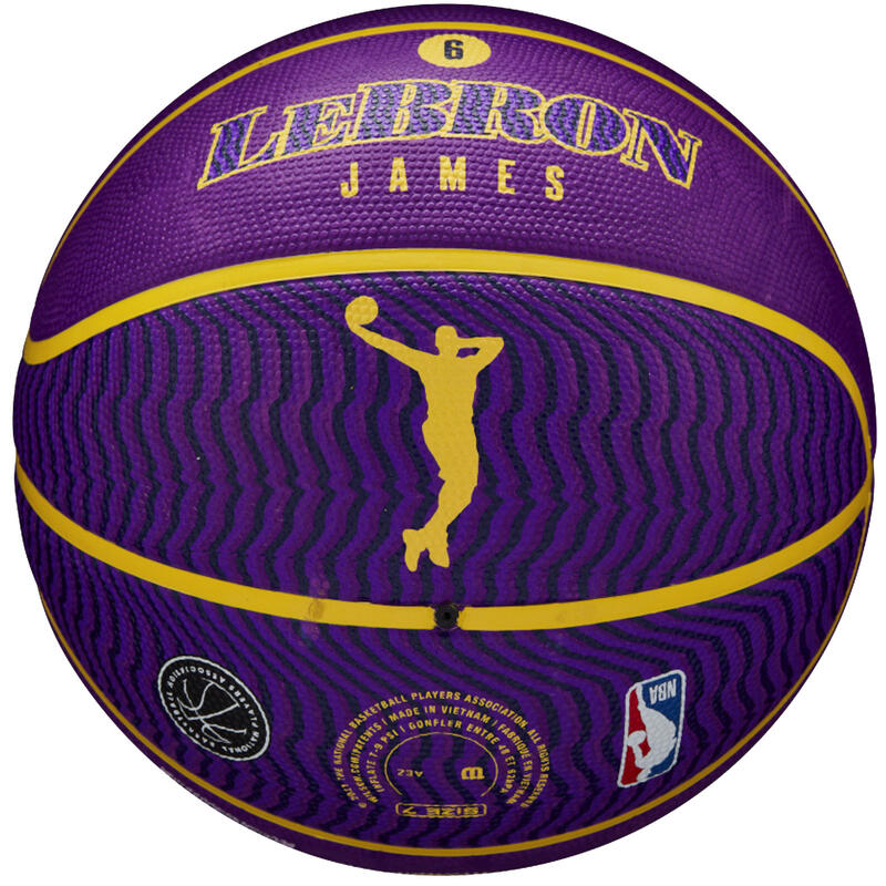 Kosárlabda Wilson NBA Player Icon LeBron James Outdoor Ball, 7-es méret