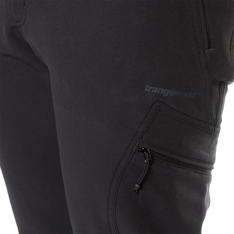 Pantalón para Hombre Trangoworld Peyreget kb Negro protección UV+30