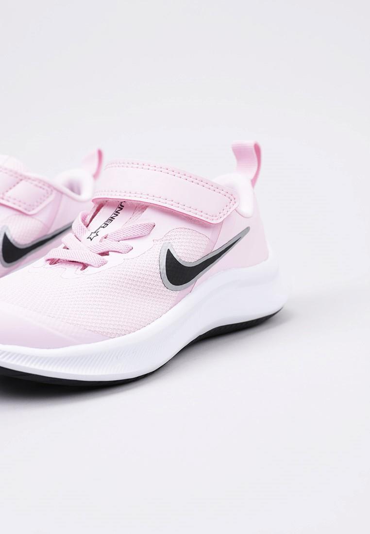 Baskets Nike Modèle Star Runner 3 Little Ki Couleur Rose 4/5