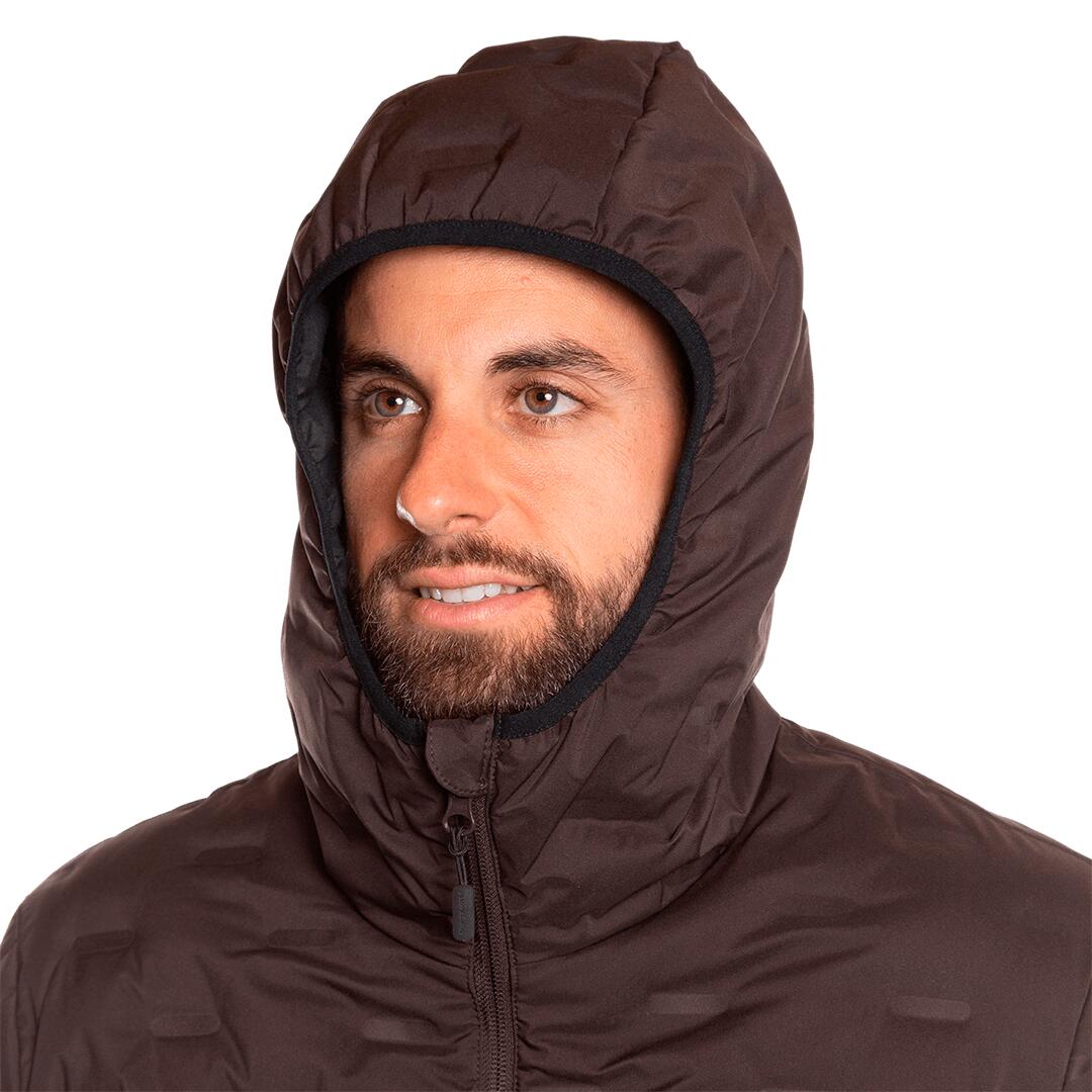 Chaqueta plumas para Hombre Trangoworld Teos vd Marrón/Negro 180g 600cuin 6/6