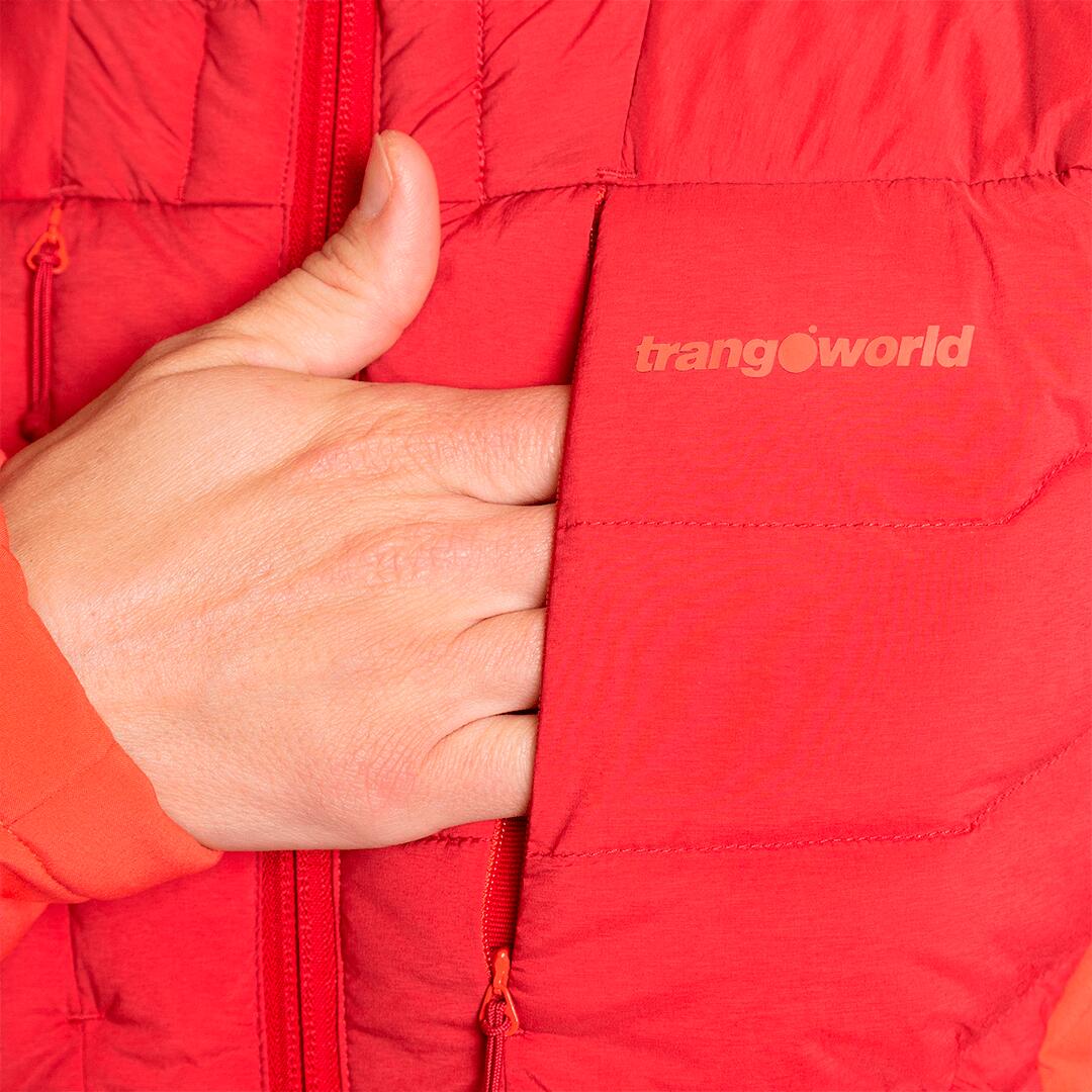 Chaqueta acolchada para Mujer Trangoworld Abeille kb Rojo/Rojo 5/7