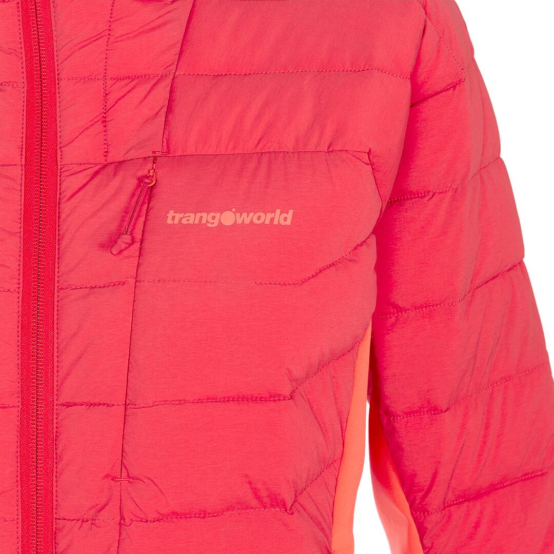Chaqueta acolchada para Mujer Trangoworld Abeille kb Rojo/Rojo 2/7