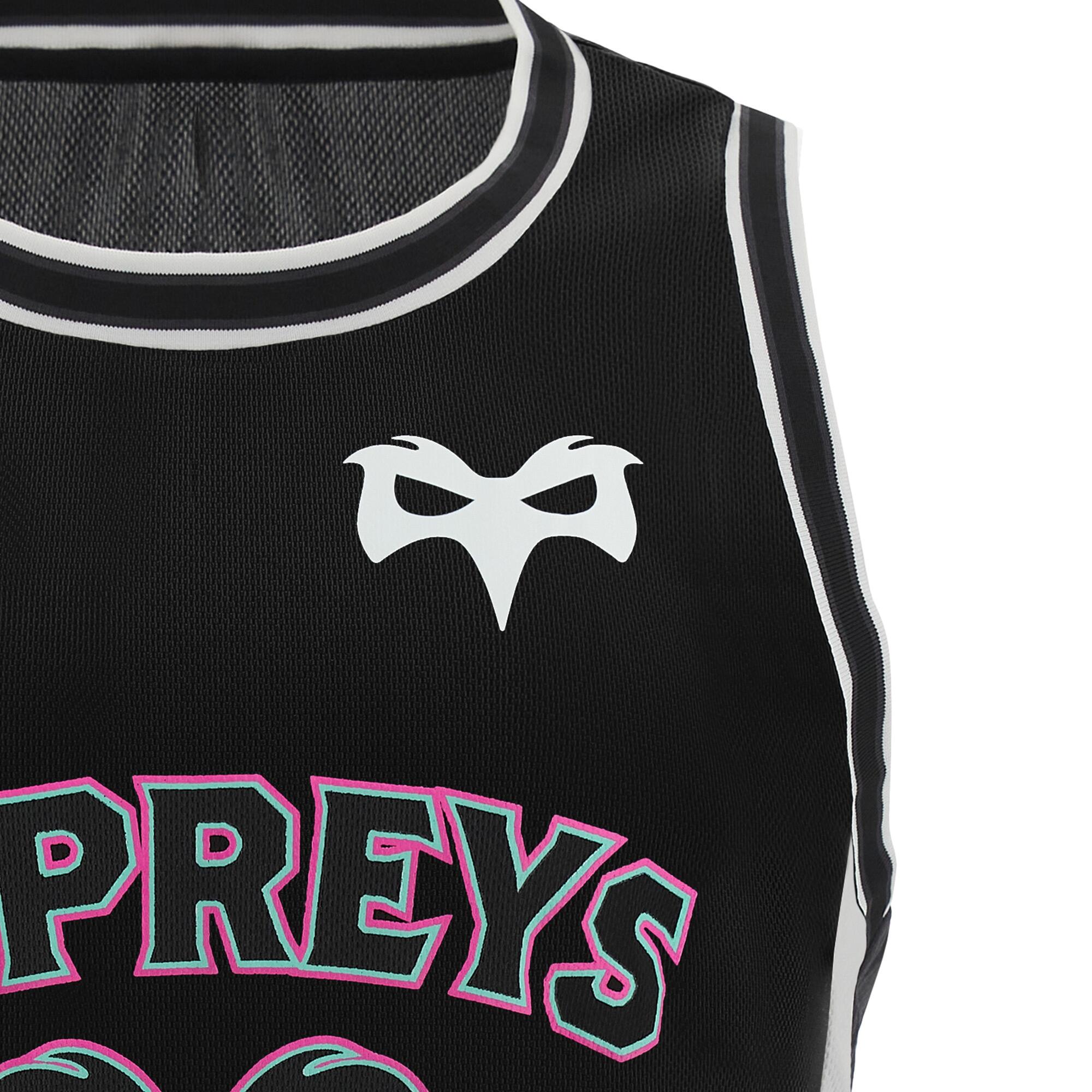 Macron Ospreys 23/24 Mens Training Basketball Vest 3/4