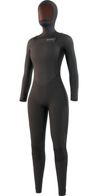 Mystic gem hooded wetsuit 6/4/3 df zwart
