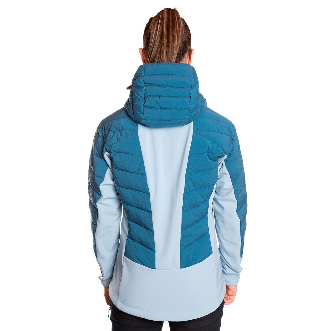 Chaqueta acolchada para Mujer Trangoworld Abeille kb Azul/Azul 4/7