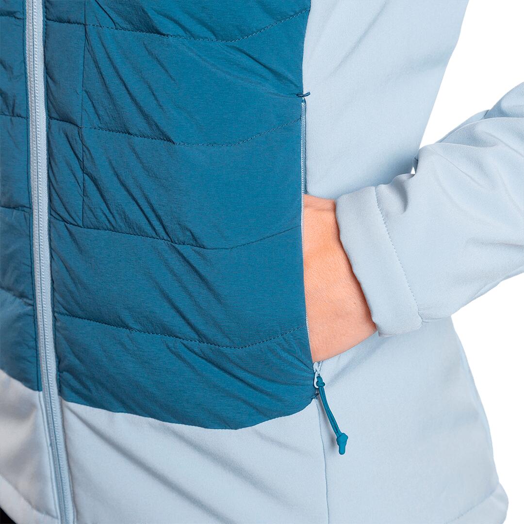 Chaqueta acolchada para Mujer Trangoworld Abeille kb Azul/Azul 6/7