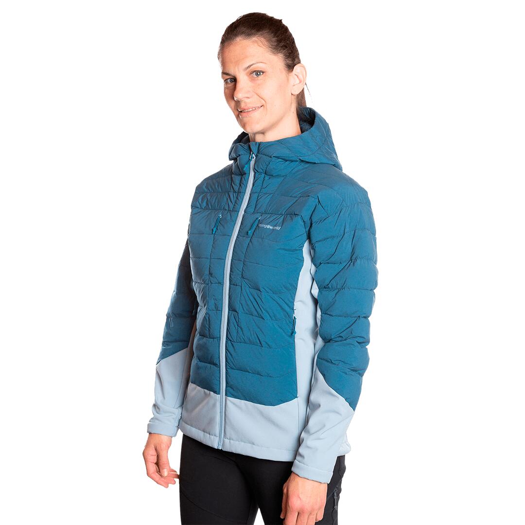 Chaqueta acolchada para Mujer Trangoworld Abeille kb Azul/Azul 3/7