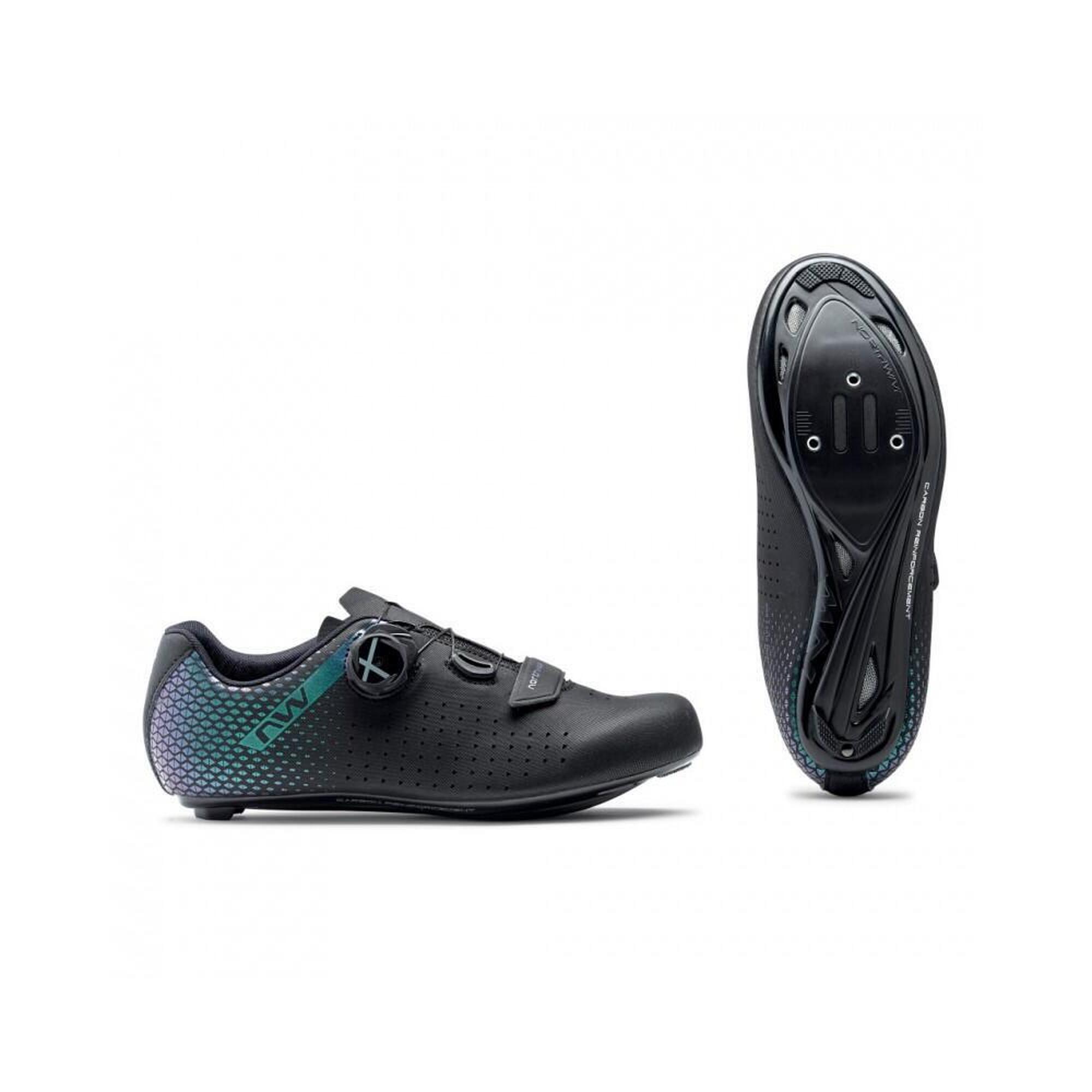 Pantofi ciclism sosea - Core Plus 2 WMN - Black | Iridescent