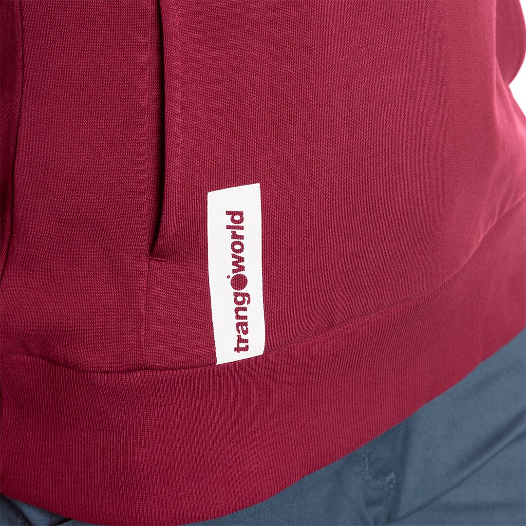 Sudadera para Mujer Trangoworld Molo Rojo 5/7