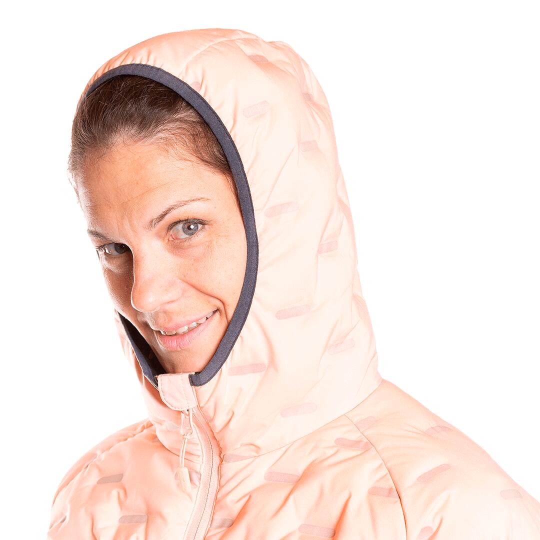 Plumífero para Mujer Trangoworld Alinda vd Rosa/Gris 160g 600cuin 6/6