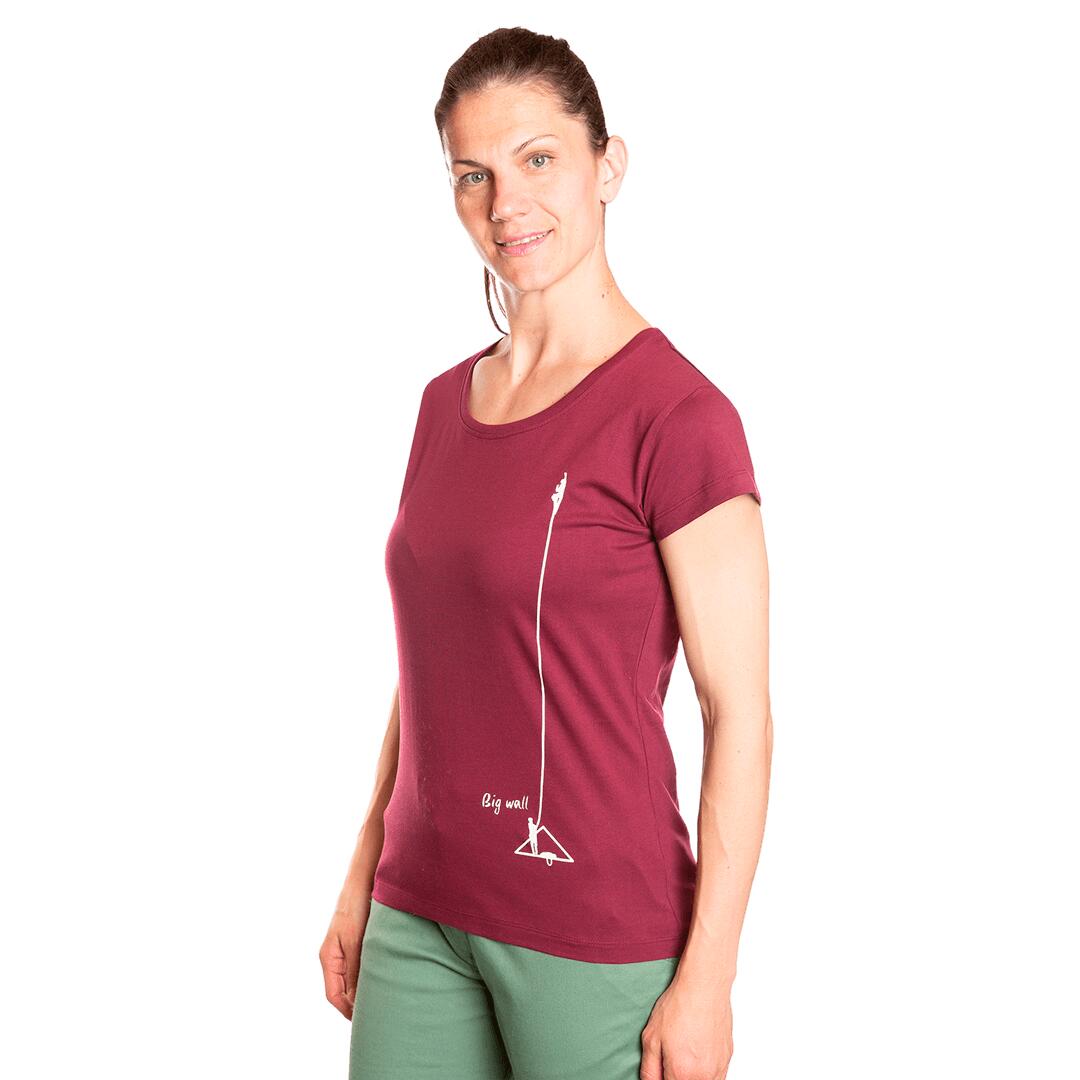 Camiseta para Mujer Trangoworld Tuolumme Rojo 3/6