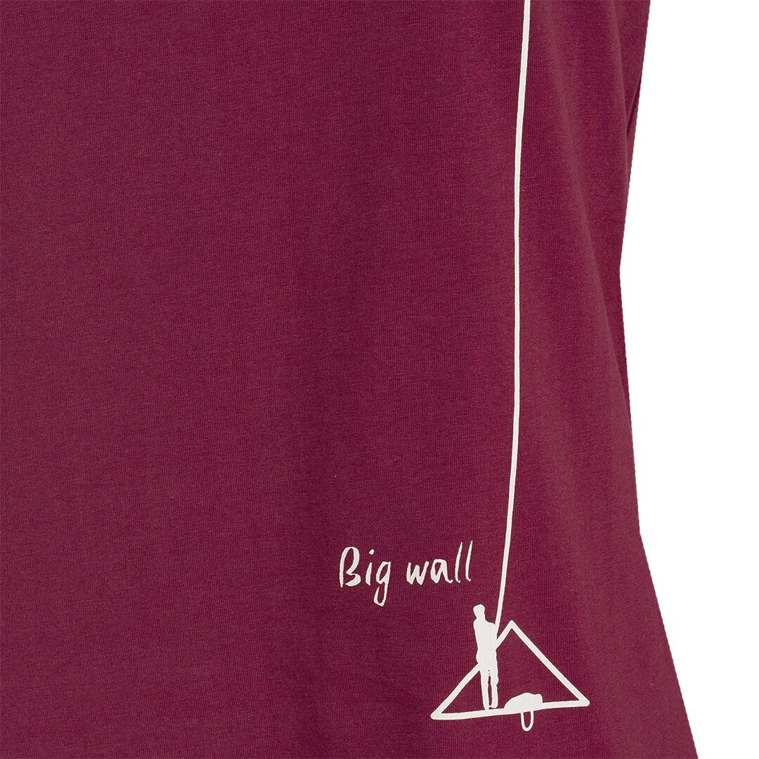 Camiseta para Mujer Trangoworld Tuolumme Rojo 2/6