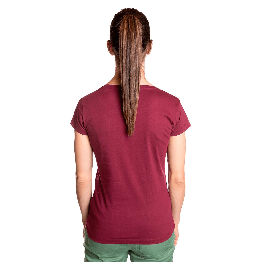 Camiseta para Mujer Trangoworld Tuolumme Rojo 4/6
