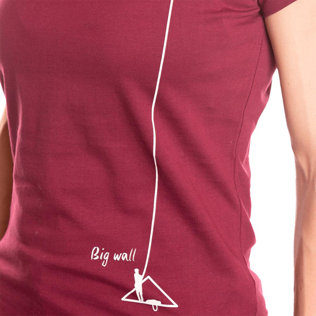 Camiseta para Mujer Trangoworld Tuolumme Rojo 6/6