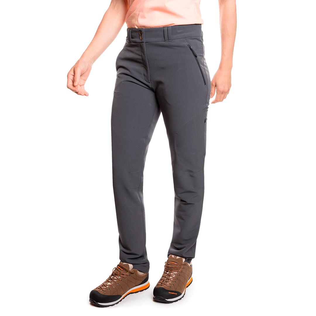 Pantalón para Mujer Trangoworld Burela Gris 3/6
