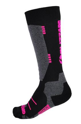 Skarpety narciarskie Blizzard Wool Sport Ski Merino black/pink