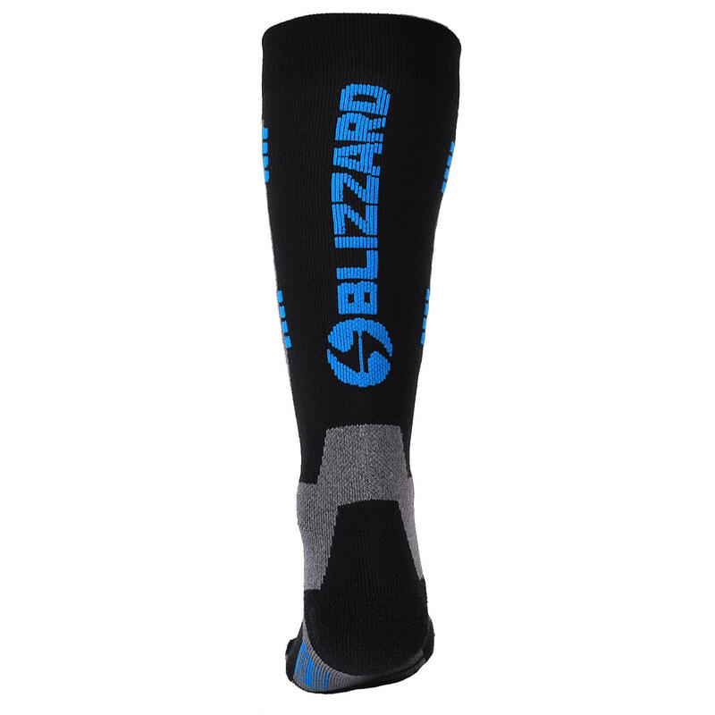 Skarpety narciarskie Blizzard Wool Sport Ski Junior Merino black/blue