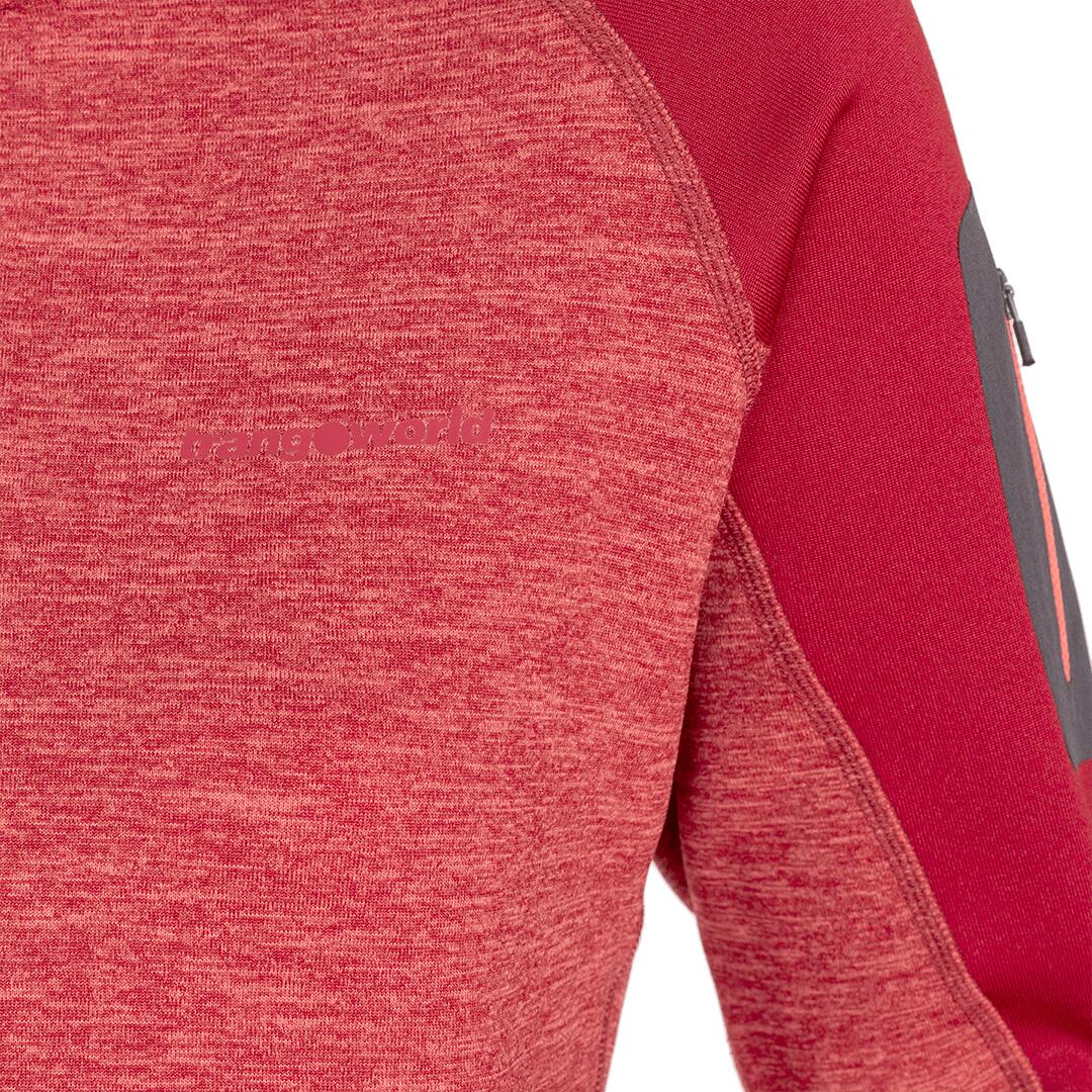 Jersey para Mujer Trangoworld Bellagio vd Rojo/Gris/Gris 2/6