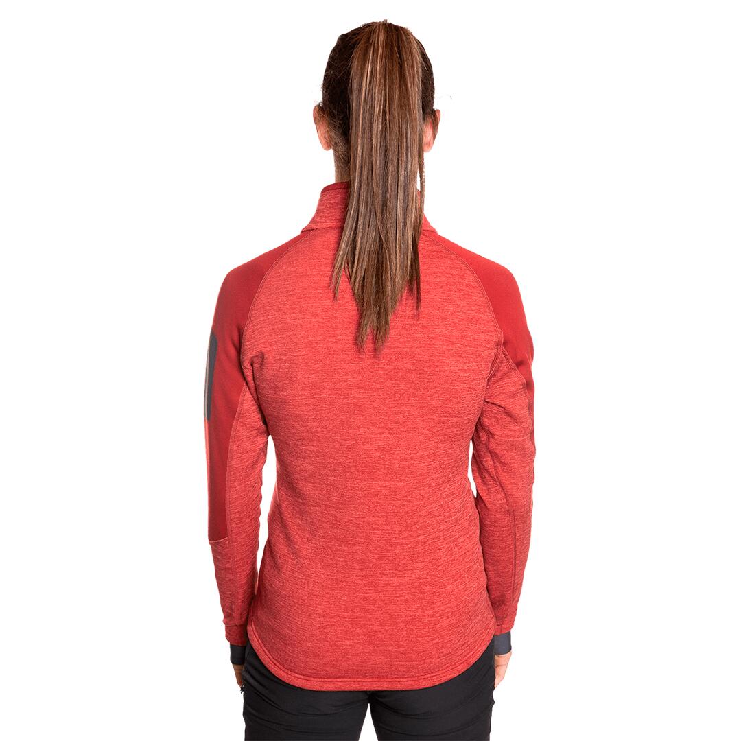 Jersey para Mujer Trangoworld Bellagio vd Rojo/Gris/Gris 4/6