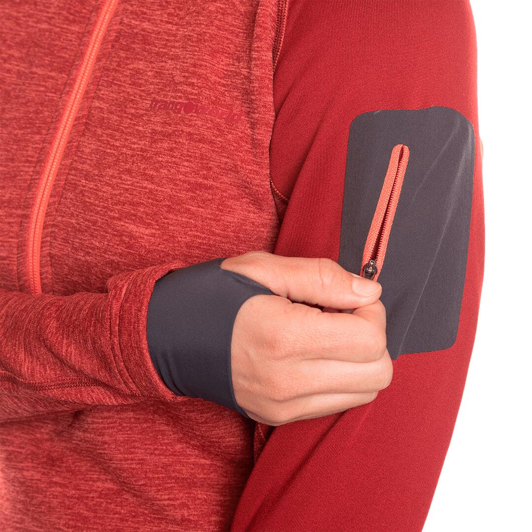 Jersey para Mujer Trangoworld Bellagio vd Rojo/Gris/Gris 5/6