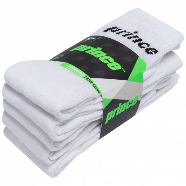 Prince Mens White Socks 5 pairs per pack 3/3