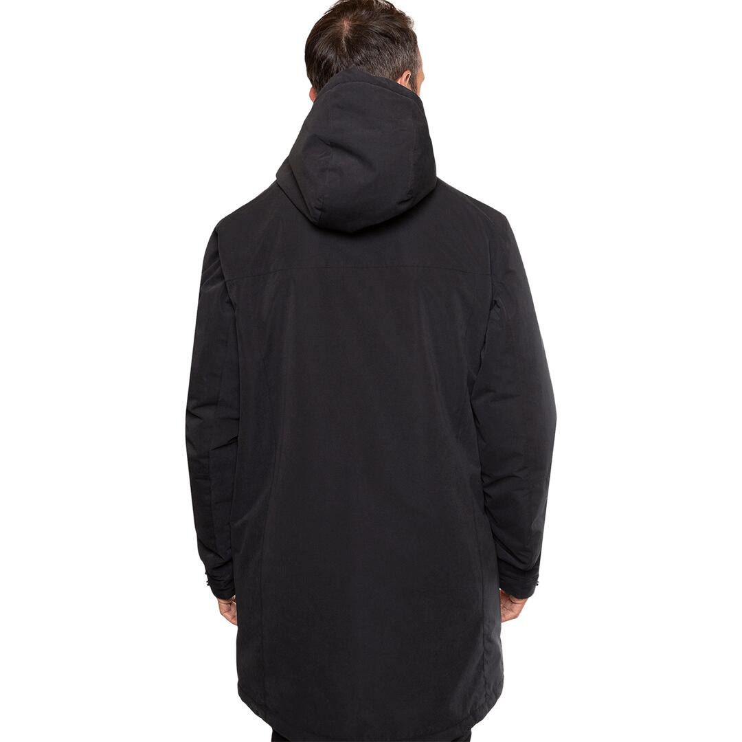 Parka para Hombre Trangoworld Baden termic Negro/Negro Impermeable 4/7