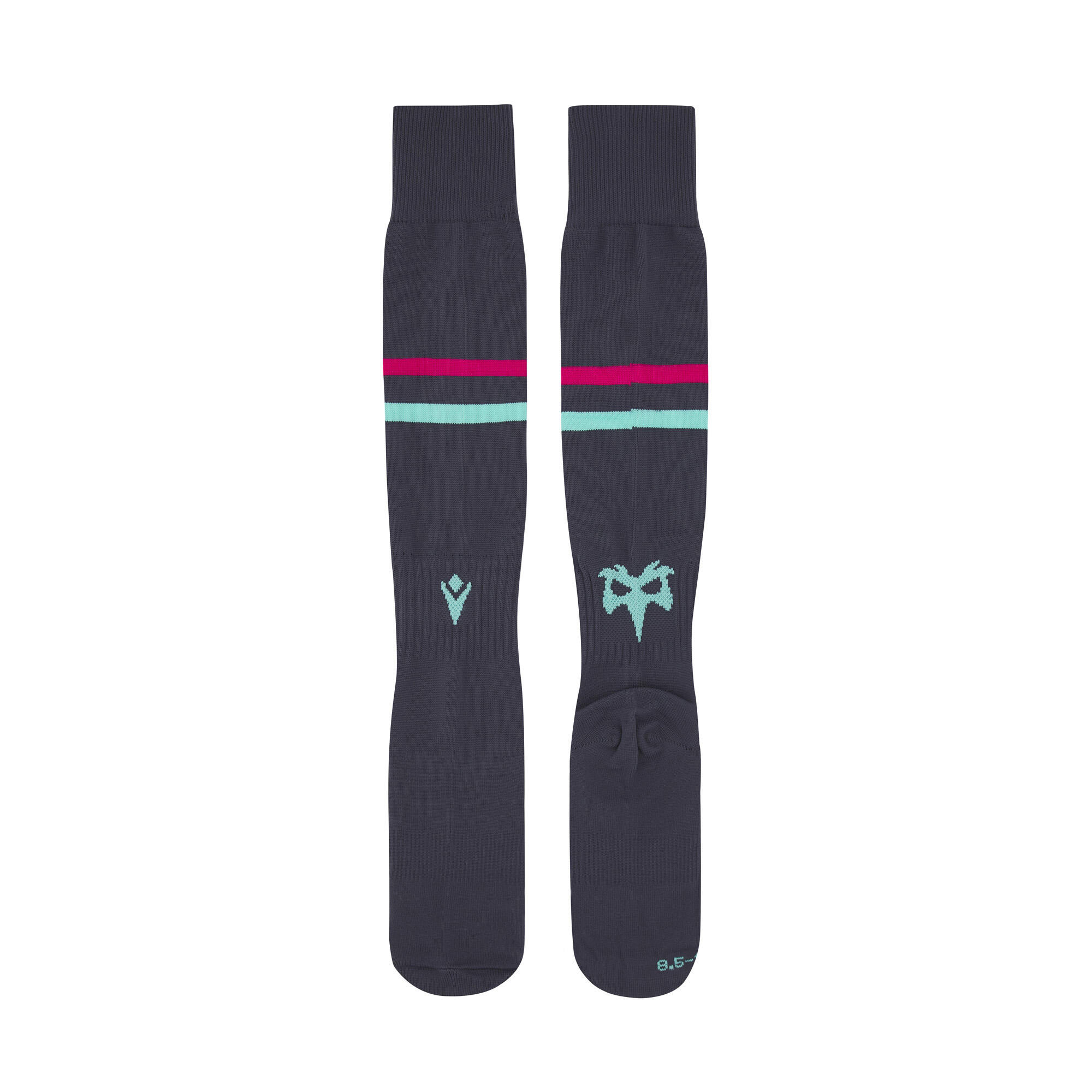 Macron Ospreys 23/24 Adults Euro Rugby Socks 2/3