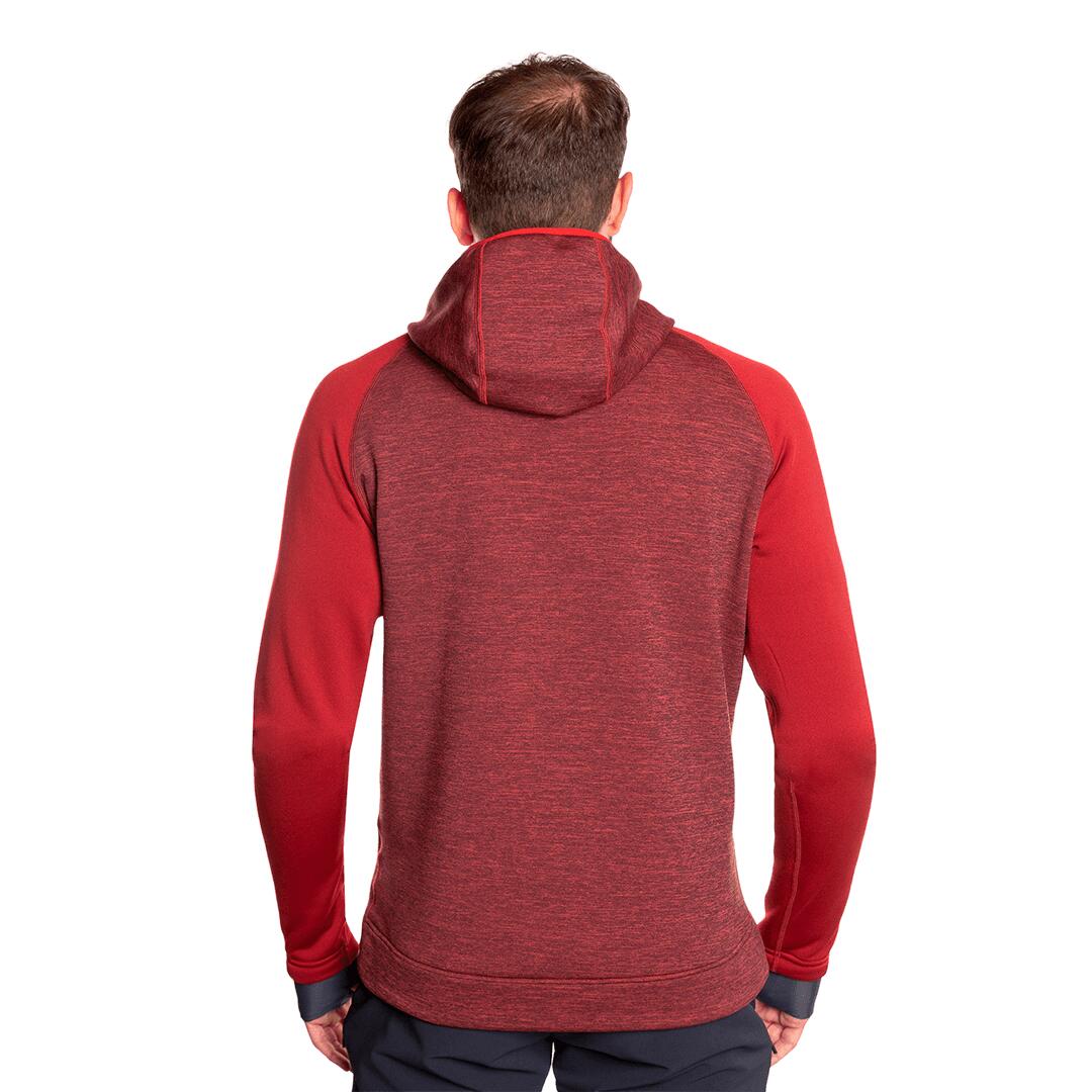 Forro polar para Hombre Trangoworld Rondas vd Rojo/Rojo/Gris 4/7