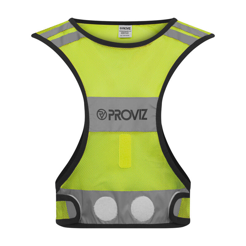hi vis running vest decathlon