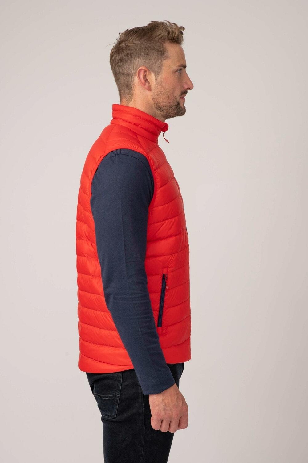 Mac in a Sac Alpine Down Gilet - Red 4/6