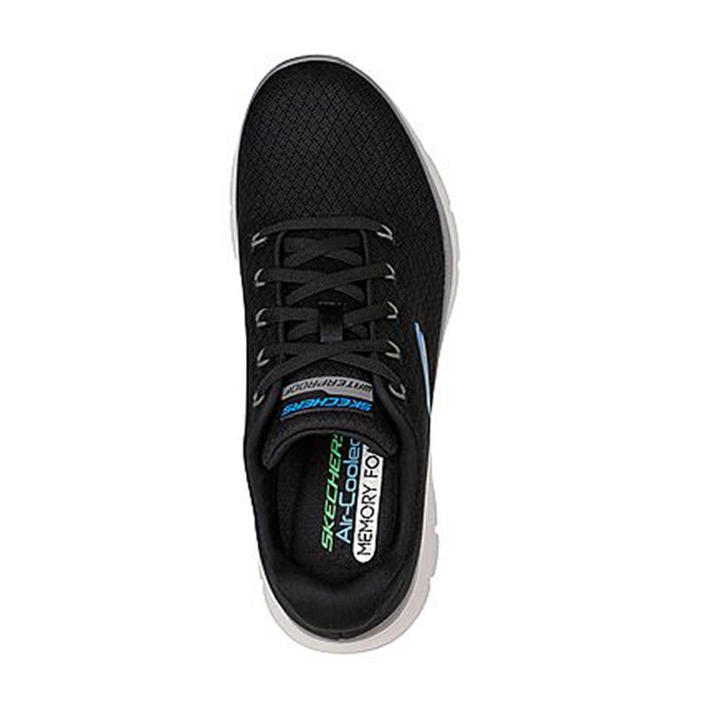 Zapatillas Deportivas Caminar Hombre Skechers 232231_BKBL Negras con Cordones