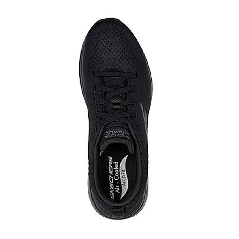 Zapatillas Deportivas Caminar Hombre Skechers 216126_BBK Negras con Cordones