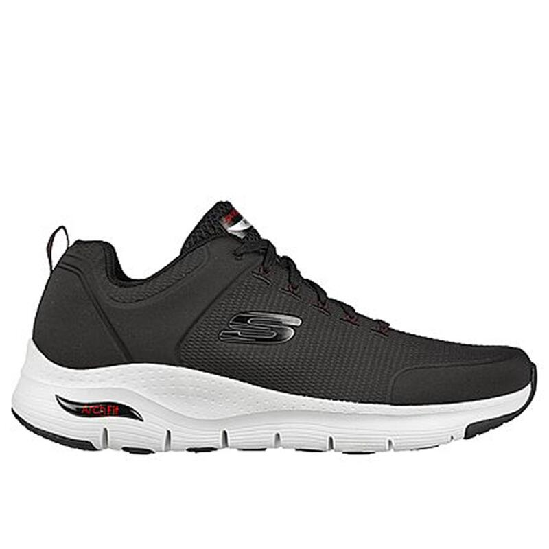 Zapatillas Deportivas Caminar Hombre Skechers 232200_BKW Negras con  Cordones